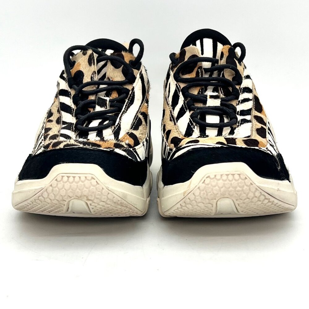 Mark Nason Los Angeles Neo Block Mix Up Animal Print Sneakers Shoes Womens 8.5 - Picture 3 of 16